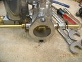 Test assy to mark new throttle shaft 01
